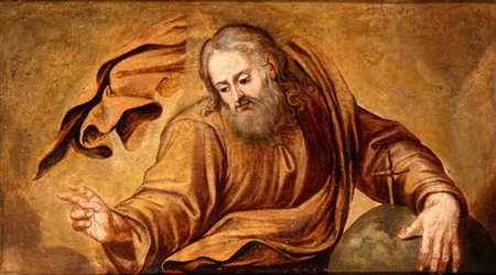   Dio Padre benedicente - Scuola italiana, XVIII secolo