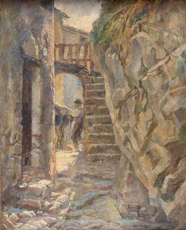   Veduta rurale - Italia, inizi del XIX secolo