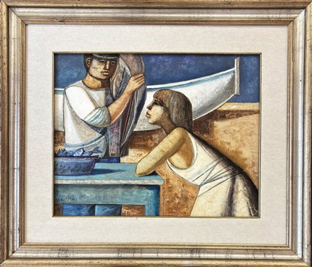 LUCIO RANUCCI PERLEDO (LC) 1925 - SAINT PAUL DE VENCE 2017 Giovane coppia