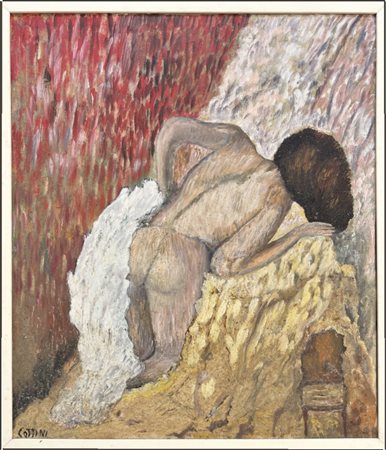 LUCIANO COTTINI BRESCIA 1932 - CALVISANO (BS) 2021 Nudo femminile di schiena