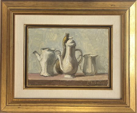 CRISTOFORO DE AMICIS ALESSANDRIA 1902 - MILANO 1987 Natura morta