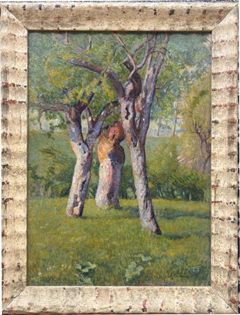 GIOVANNI CAVANNA TORTONA (AL) 1894 - 1963 Platani