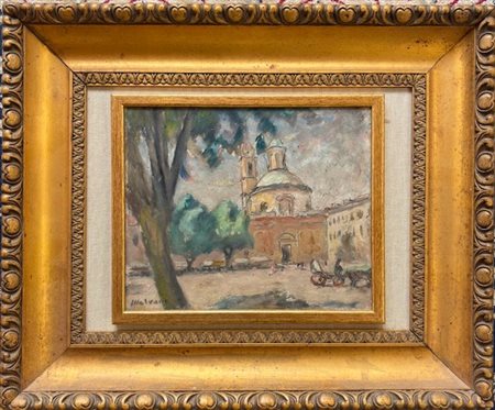 UGO MALVANO TORINO 1878 - FINALE LIGURE (SV) 1958 Torino, Piazza Carlina