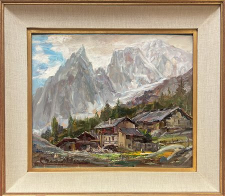 ETTORE BERRONE CONZANO M.TO (AL) 1897 - COURMAYEUR (AO) 1986 Val Ferret