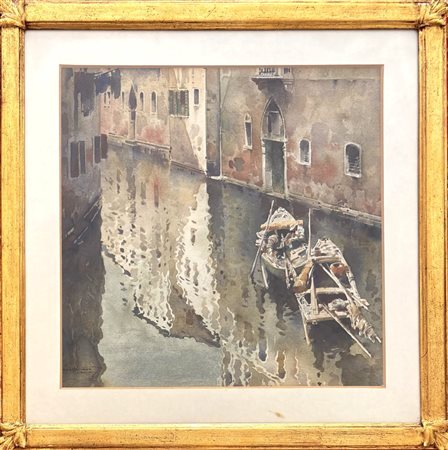 AURELIO CRAFFONARA GALLARATE 1875 - GENOVA 1975 Angolo di Venezia