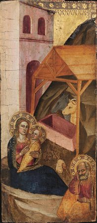 Jacopo di Cione (Firenze, attivo dal 1362 &ndash; 1398) NATIVITA'' DI CRISTO...