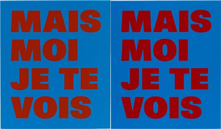 De la cécité, mais/moi/je te/vois