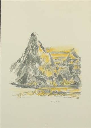 ATTILIO FORGIOLI, "Montagne"