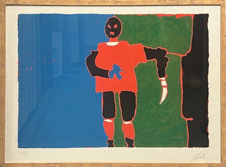 TANO FESTA, "Un antenato rosso", anni 80