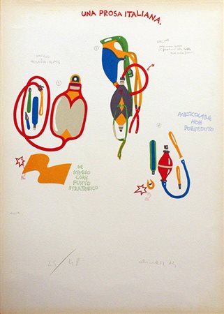 LUCA ALINARI, "Una prosa italiana", 1974