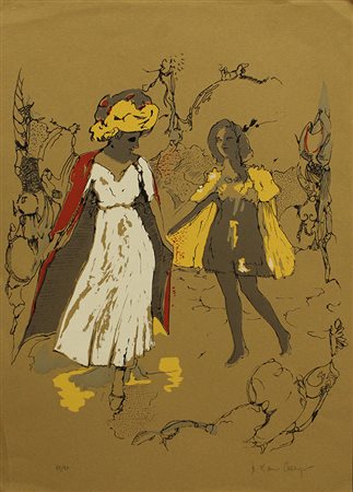 BRUNO EMIRO CALLEGARI, "Donne", anni '80