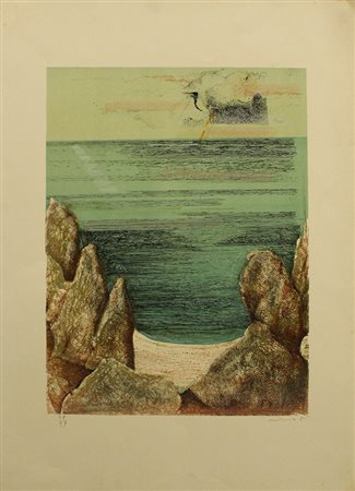 GIUSEPPE MARTINELLI, "Mare", 1985