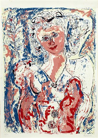 ANTONIO BARBERI, "Donna", anni 90' circa