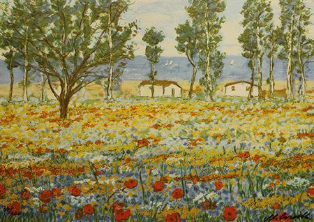 MICHELE CASCELLA "Podere a Ortona" 1984