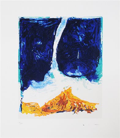 Mario Schifano, "Vulcano"