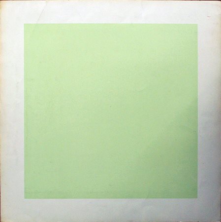 ANONIMO, "Quardrato verde", anni '70