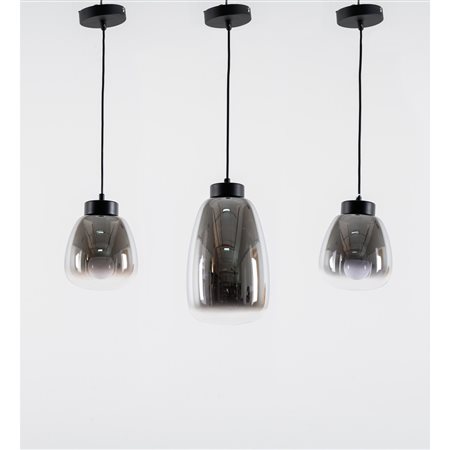 PRODUZIONE ITALIANA 2000 ca., Tre lampade a sospensione