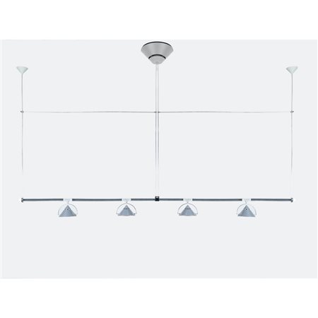 F. A. PORSCHE, Lampada a sospensione mod. 'Mikado' (barra)