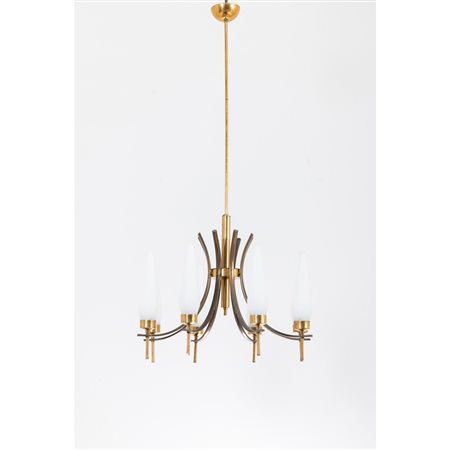 ANGELO LELLI, Lampada a sospensione modello "12630"