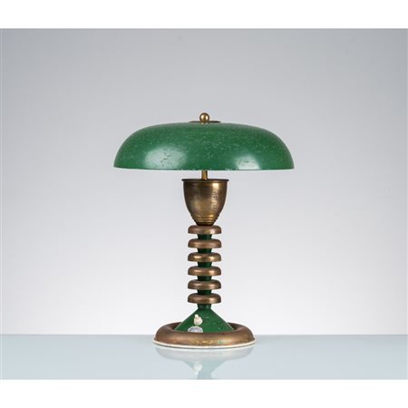 PRODUZIONE ITALIANA 1940 ca., Lampada ministeriale da tavolo