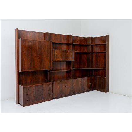 ARNE VODDER (Attr.), Mobile angolare con libreria