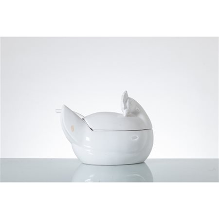 CERAMISTA ITALIANO, Zuppiera con mestolo