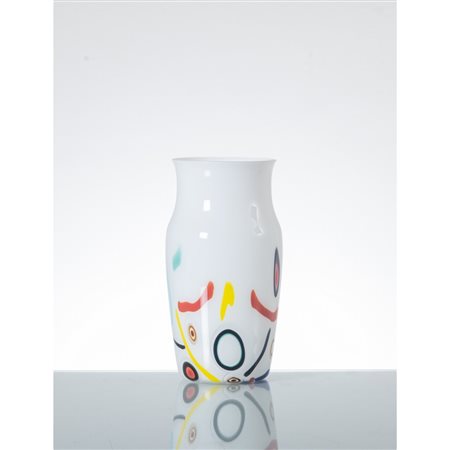 BRUNO GAMBONE, Vaso in vetro