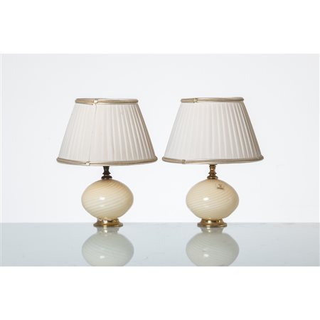 FABBIAN (Attr.), Coppia di lampade da tavolo