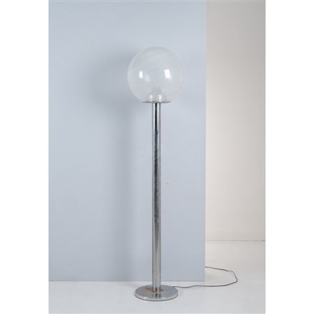 MASSIMO VIGNELLI (Attr.), Lampada da terra modello “Tessuto”
