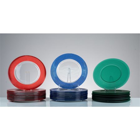 MAESTRI MURANESI, Trentasei sottopiatti circolari