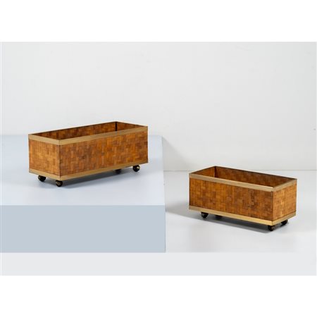 LINEA NOVA (Attr.), Coppia di fioriere