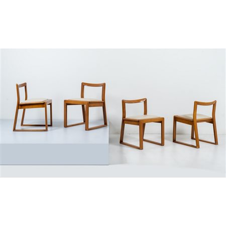 PRODUZIONE ITALIANA 1980 ca., Quattro sedie