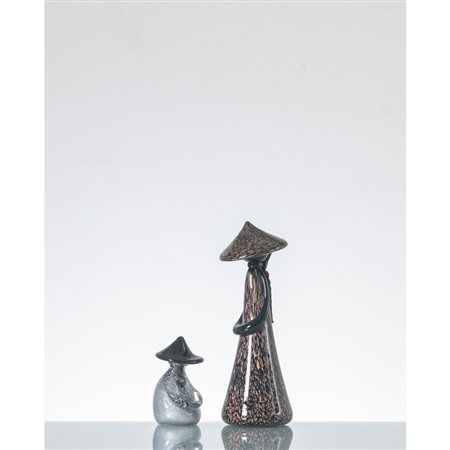 MAESTRI MURANESI E TAGLIAPIETRA, Due figure orientali