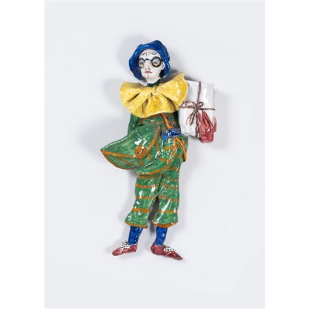 CERAMISTA CALATINO, Lampada da parete (da elettrificare)