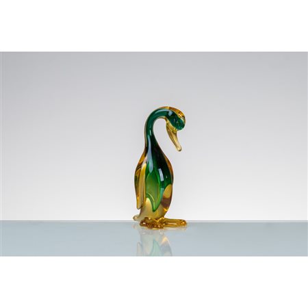 ARCHIMEDE SEGUSO (Attr.), Figura di anatra in vetro