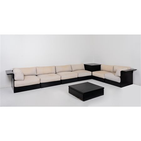 ROLF HEIDE, Divano modulare a sei posti