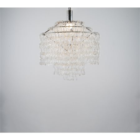 ANGELO MANGIAROTTI, Lampada a sospensione