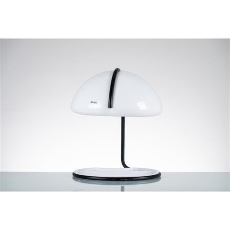 LUIGI MASSONI E LUCIANO BUTTURA, Lampada tavolo mod. “Shell”