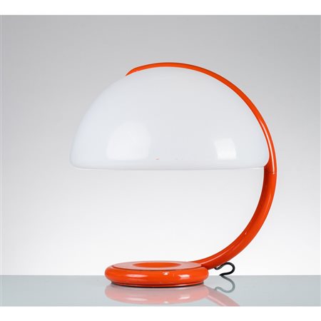 ELIO MARTINELLI, Lampada da tavolo modello “Serpente”