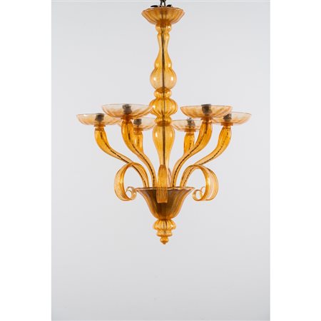 VENINI (Attr.), Lampada a sospensione