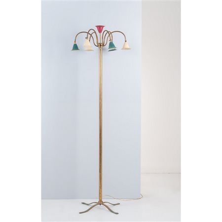 PRODUZIONE ITALIANA 1950 ca., Lampada da terra