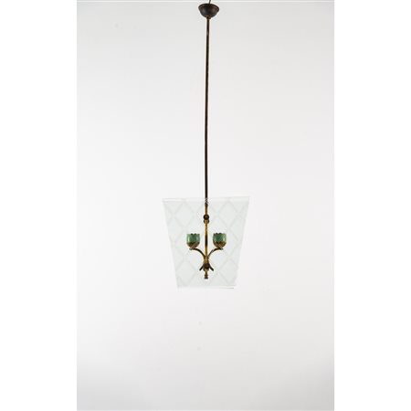 PIETRO CHIESA (Attr.), Lampada a sospensione