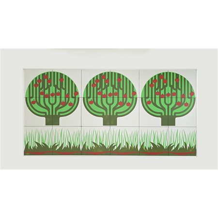 TIZIANO CAMPI, Pannello rettangolare