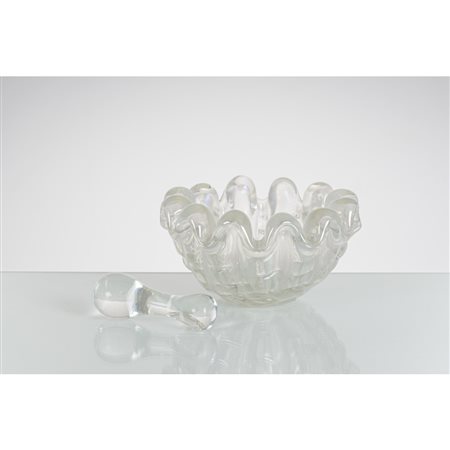 ERCOLE BAROVIER, Coppa e pestello