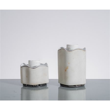 MARIO BELLINI, Coppia di lampade da tavolo mod. “Area 50-10”