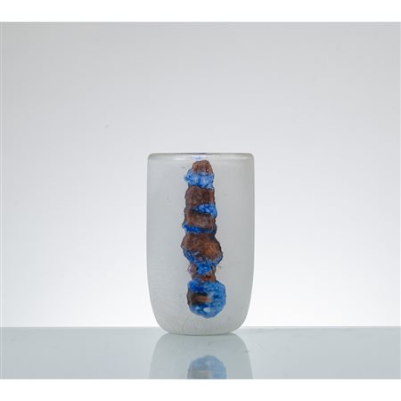 ALFREDO BARBINI, Vaso in vetro