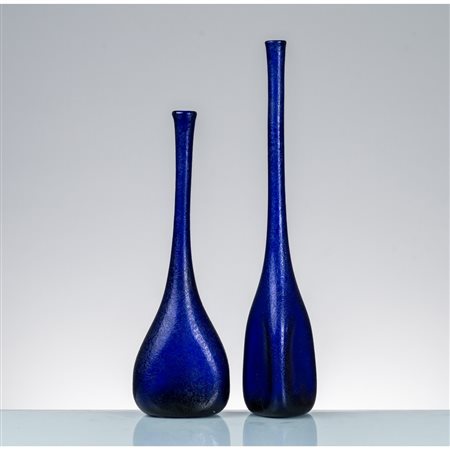 CENEDESE (Attr.), Due vasi in vetro