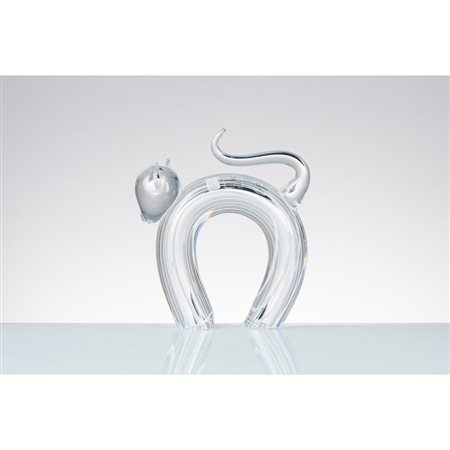 LICIO ZANETTI, Figura di gatto in vetro