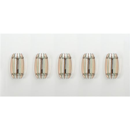 VECA, Cinque lampade da parete