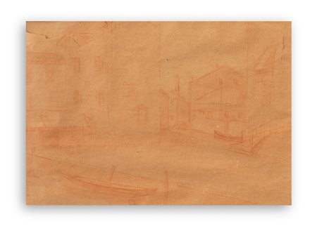 PIO SEMEGHINI (1878-1964) - Paesaggio veneziano 1932
